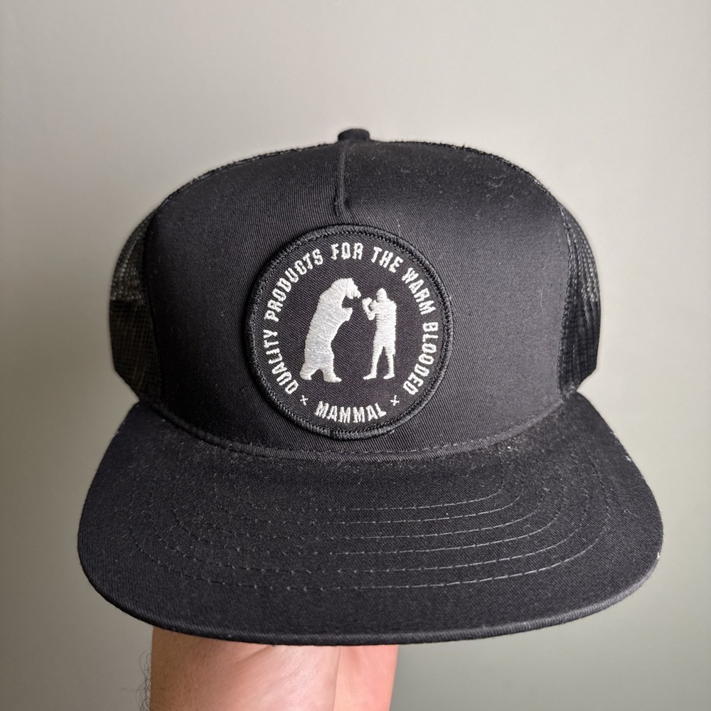 Mammal California Patch Embroidered Cotton Cap Hat Wildlife Boxing SnapBack Mesh